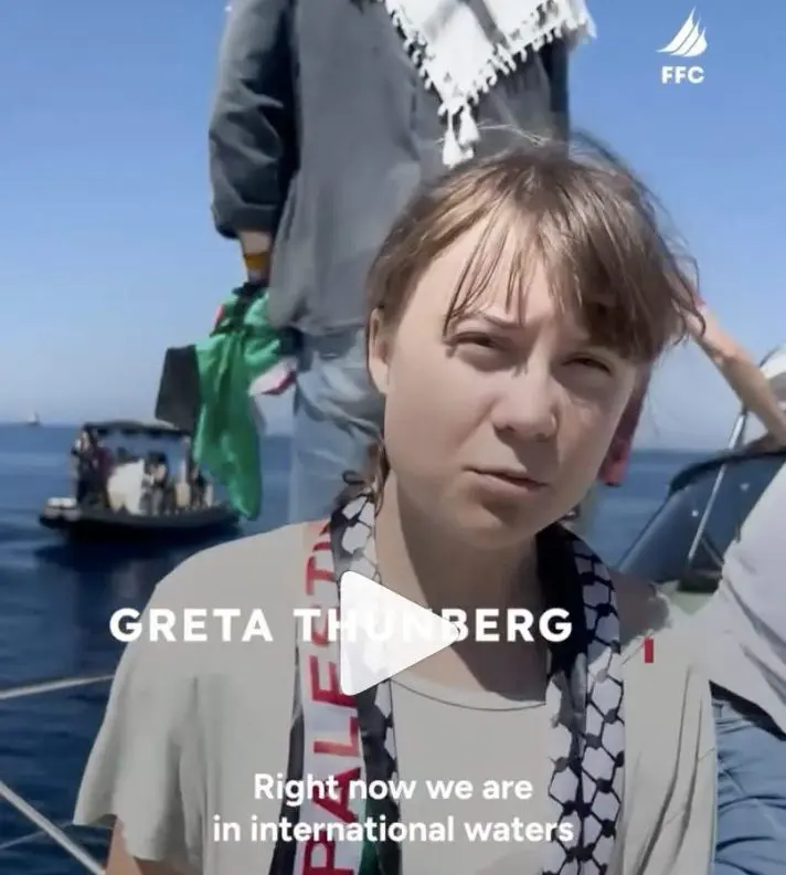 Greta Thunberg on the “Conscience” and the Gaza Blockade